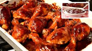 Baked barbeque chicken1